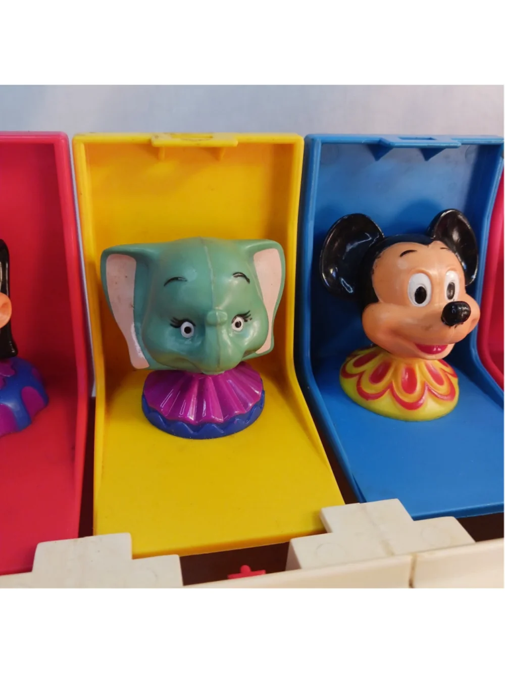 VTG Poppin Pals Disney PopUp Child Guidance Toddler Baby Toy Mickey 1980